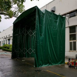 昆山陆家移动遮雨棚折叠 可选昆山电动伸缩推拉雨棚