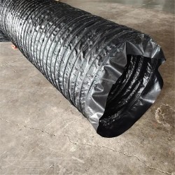 煤矿用涂覆布负压风筒 骨架数量计算 φ600根据要求定做