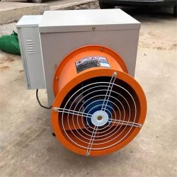 矿用电加热暖风机 热量均匀散布各个角落 养殖场采暖器