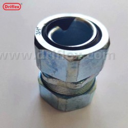锌合金自固式接头 钢管软管连接器3/8”到4"工程项目穿线用