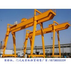 浙江杭州轮胎门式起重机厂家 门式起重机金属结构主要承受的力