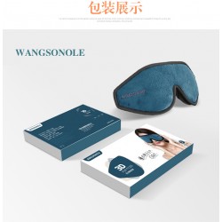 定制睡眠眼罩外贸出口绒布3D立体睡眠眼罩
