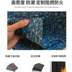 发泡聚氨酯橡胶隔声垫缓冲地面隔声减震垫酒店住宅降噪隔音板阻尼