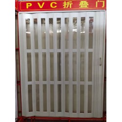 别墅阳台厨房等场所水晶折叠门河北厂家生产安装