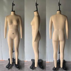 南京板房服装打样人台-江苏立体裁剪模特-深圳立体试衣人台