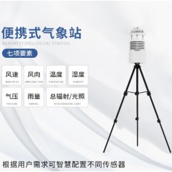 便携式校园气象站组成与功能