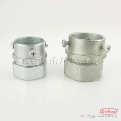 一洋五金供应锌合金卡套式接头三柱接头内径12到100mm