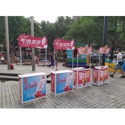 西安促销桌定做,西安促销台设计印刷,商超促销桌,折叠广告桌
