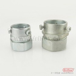 一洋五金金属接头三柱接头内径6-100mm锌合金卡套式接头