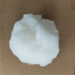 供应绵羊绒原料 白色羊绒纺织填充物