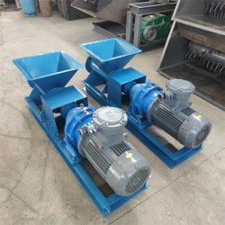PNJ-160矿用防爆炮泥机堵炮孔 双出泥孔左右同时作业