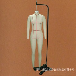 杭州板房立裁人台-中山欧版裁剪模特-东莞立裁模特