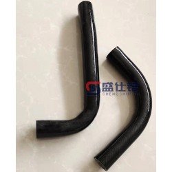 碳纖維進氣管碳纖維異型管定制 盛仕銘碳纖維異型彎管