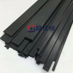 碳纖維扁條定制 高強度碳纖維片材 盛仕銘拉擠型材