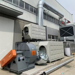 干式过滤器活性炭箱 除臭净化器吸附箱工业废气处理设备