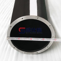 碳纖維輥軸 工業(yè)運輸機滾軸碳纖維動力輥軸