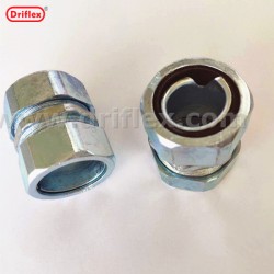 锌合金自固式接头连接钢管和软管3/8"到4"项目穿线用