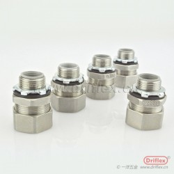 不锈钢金属软管接头，180度直头，M,G,NPT螺纹