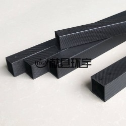 碳纤维矩形管 3k管编织纹路 外方内方哑光碳纤维方管
