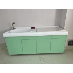 新瑞XR-3000婴儿洗浴设备高分子洗礼池一体化洗澡池护理台