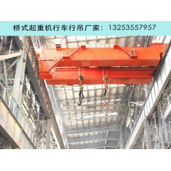 山东莱芜16吨双梁行车和单梁行吊有什么区别