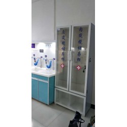 医用有机储存柜 胃肠镜双门柜 纤支镜悬挂柜