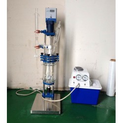 3l双层玻璃反应釜主要特点和工作原理