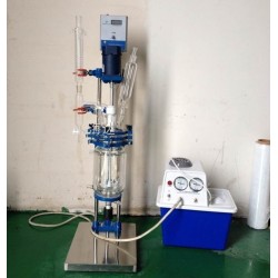 20L双层玻璃反应釜基本结构与特点