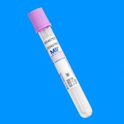 紫色管帽EDTA-K2抗凝PET真空采血管_抽血管_血常规管