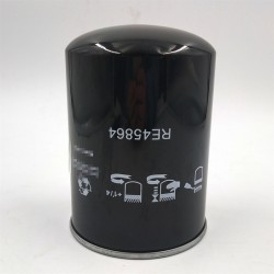 RE45864农机收割机配件大马力拖拉机机油滤芯