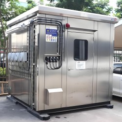 不锈钢碳钢在线监测检测分析小屋