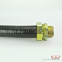 黑色灰色平包塑金属软管加棉线金属软管3/8"到4“