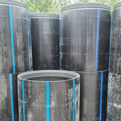 HDPE置换管供应 DN500置换短管 耐磨PE管