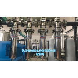 压缩空气油水分离过滤器 双层螺旋导流 不锈钢304材质 定制